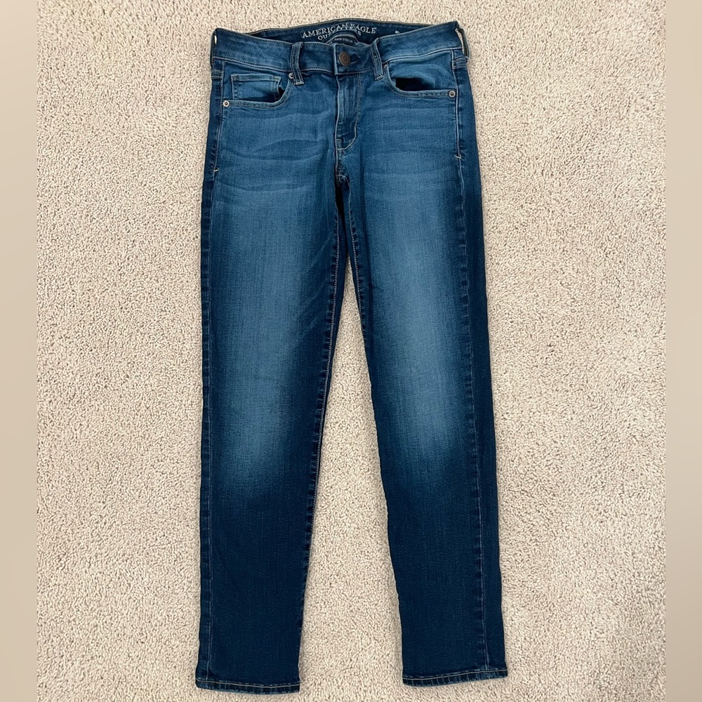 American Eagle Super Stretch Skinny Jean (Size 6 Regular)